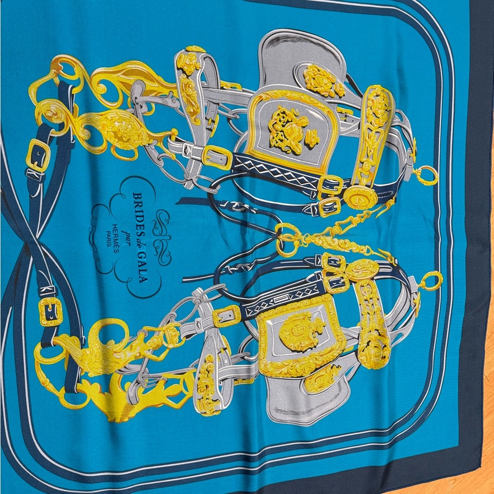 Hermes Brides De Gala Scarf - Picture 3 of 7